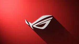 Asus Rog 4k Gaming Logo With Shadow Wallpaper