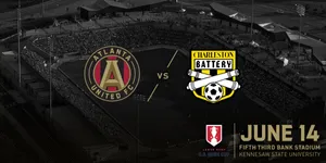 Atlanta United Fc Versus Charleston Battery Poster Wallpaper