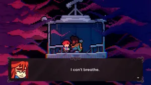 Atmospheric Adventure - Celeste Pixel Game Art Wallpaper