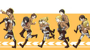 Attack On Titan Pc Rides Wallpaper