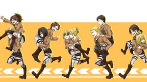 Attack On Titan Pc Rides Wallpaper