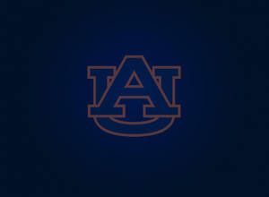 Auburn Football Dark Blue Backdrop Wallpaper