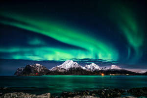 Aurora Borealis Full Desktop Screen Hd Wallpaper