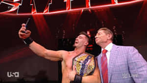 Austin Theory And Vince Mcmahon Wallpaper