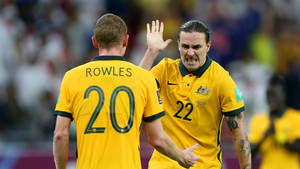 Australia National Football Team Irvine And Rowles Wallpaper