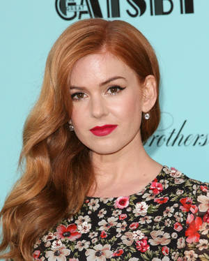 Australian Actress Isla Fisher In Great Gatsby Premiere Wallpaper