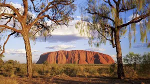 Australian Outback Uluru Wallpaper