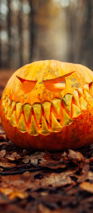 Autumn Halloween Pumpkin Carving Wallpaper