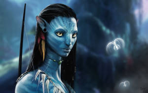 Avatar Fanart Of Neytiri In Hd Wallpaper