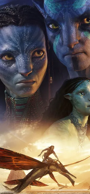 Avatar Movie Characters Collage Wallpaper