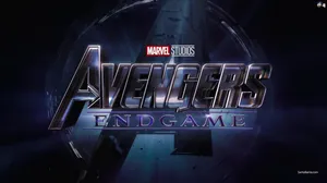 Avengers Endgame Film Title Wallpaper