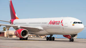 Avianca Airline Airbus A330-300 Plane Landing Gear Wallpaper