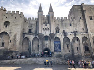 Avignon Papal Palace Travel Wallpaper