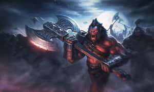 Axe - Dominate The Battlefield In Stunning Realism. Wallpaper