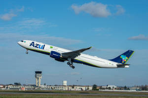 Azul Airlines Airport Buildings Wallpaper