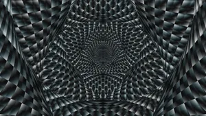B&w Gradient Cool Optical Illusions Wallpaper