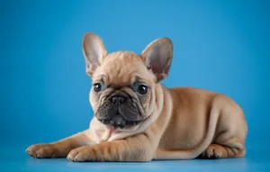 Baby French Bulldog Striking A Pose Wallpaper