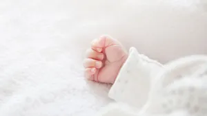 Baby Hand Closed Into A Fist Wallpaper