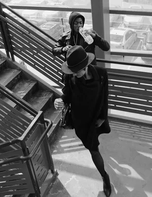 Baby Keem Grayscale Photography Wallpaper