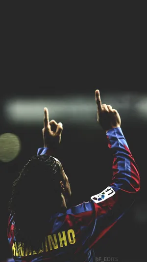 Back View Ronaldinho Wallpaper