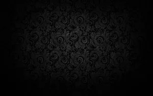 Background Black With Vintage Pattern Wallpaper