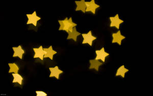 Baddie Aesthetic Yellow Stars Wallpaper