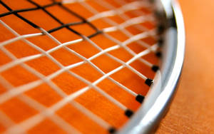 Badminton Racket Microphotography Wallpaper