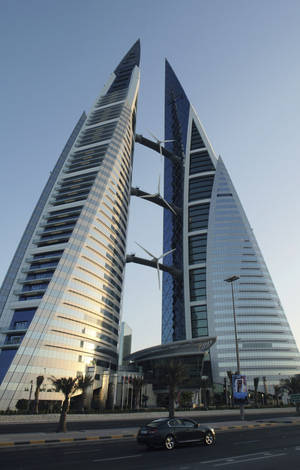 Bahrain World Trade Building Wallpaper