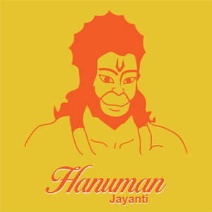 Bajrang Dal's Lord Hanuman In Yellow Hd Wallpaper