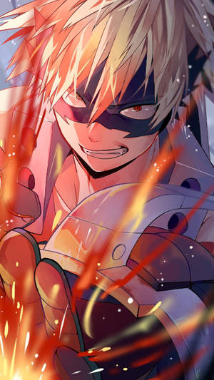 Bakugou Shot Fire Wallpaper