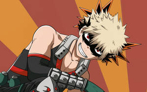 Bakugou Smile Fanart Wallpaper