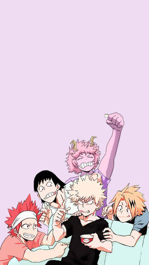 Bakusquad Ice Cream Sharing Wallpaper