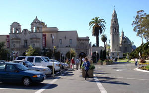 Balboa Park Carpark Wallpaper