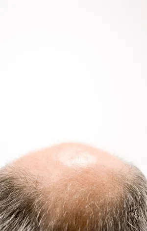 Bald Man With Thinning White Hair Wallpaper