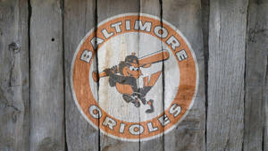 Baltimore Orioles Wood Background Wallpaper