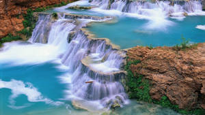 Ban Gioc Detian Hd Waterfall Wallpaper