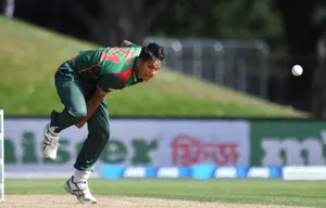 Bangladesh Cricket Bowler Mohammad Saifuddin Wallpaper