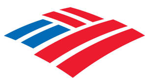 Bank Of America Stylized Flag Logo Wallpaper