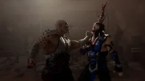 Baraka And Sub-zero Face Off In Mortal Kombat 11 Wallpaper