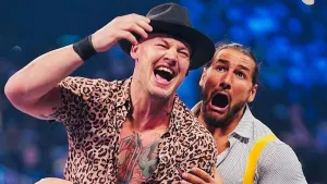Baron Corbin And Madcap Moss Wallpaper