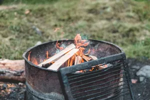 Barrel Grill 4k Fire Wallpaper