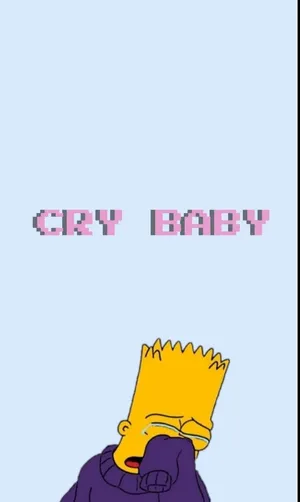 Bart Simpson's Heartbroken Moment Wallpaper