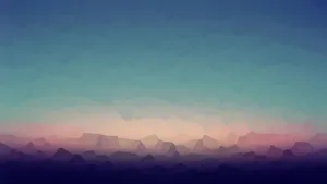 Basic Crystal Polygon Art Wallpaper