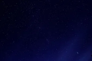 Basic Dark Blue Sky Stars Wallpaper