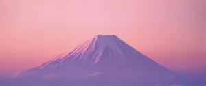 Basic Pink Mountain Wallpaper