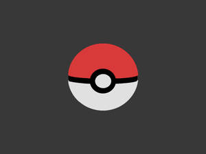 Basic Pokeball Logo Wallpaper