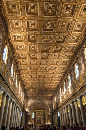 Basilica Di Santa Maria Rome Wallpaper