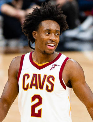 Basketball League Collin Sexton Smiling Wallpaper