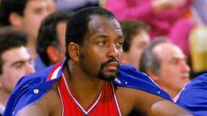 Basketball Star Moses Malone Wallpaper