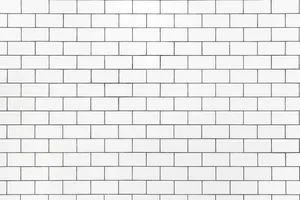 Bathroom Tile White Texture Wallpaper